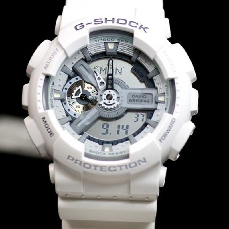 CASIO G-Shock Analog-Digital 'White' GA-110C-7AJF