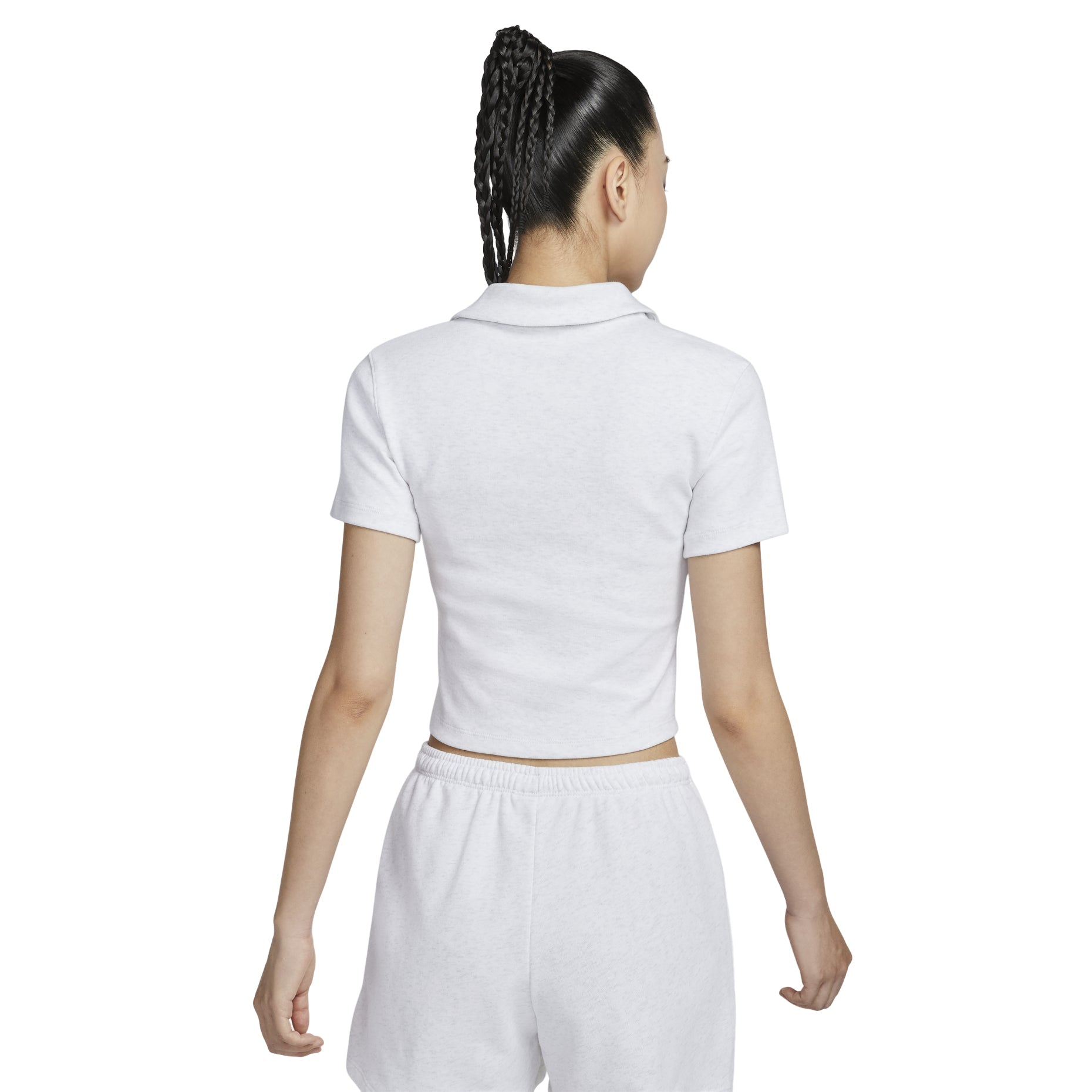 (WMNS) Nike Sportswear Essential Polo Shirt Asia Sizing 'White' DV7885-051