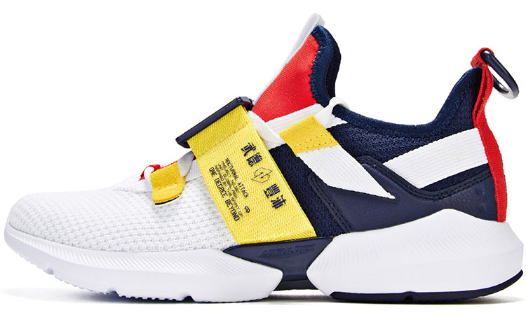 361 Degrees Cross Fire Glory Lifestyle Shoes 'White Navy Red' 571936726-3