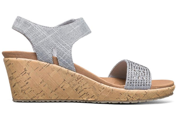 (WMNS) Skechers Beverlee Sandals Grey 119011-GRY