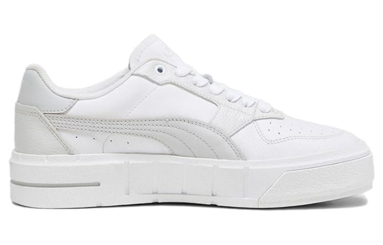 (WMNS) PUMA Cali Court Leather 'White Cool Light Grey' 393802-08