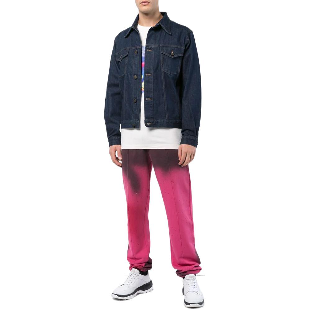 Off-White SS22 Bundle Feet Sports Pants 'Pink Purple'  OMCH008F181920412810