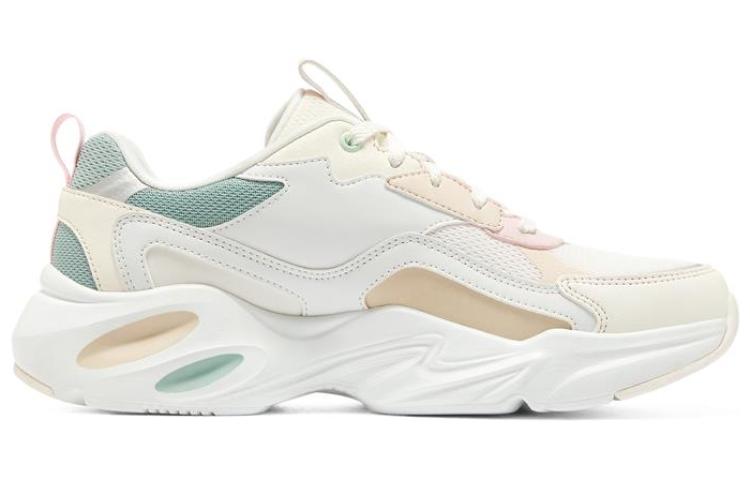 (WMNS) Skechers Stamina Airy 'White Green Cream Yellow Pink' 149921-WMLT