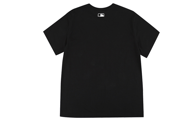 MLB New York Yankees Small Label Embroidered Athleisure Casual Sports Short Sleeve Unisex Black 31TSZ1941-50L
