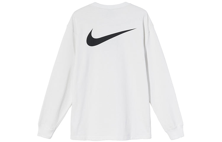 Stussy x Nike Crossover Round Neck Pullover Long Sleeves Unisex White DD3345-121