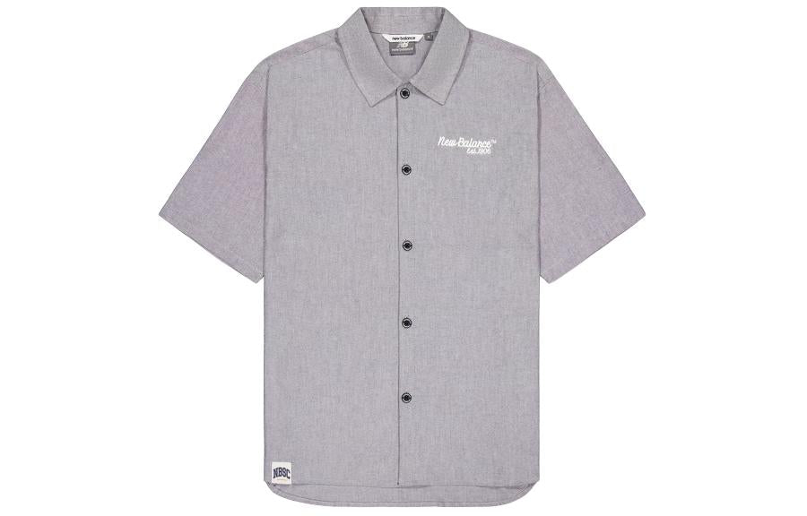New Balance Athletics Sports Club Shirt Asia Sizing 'Grey' NAE22161-CHL