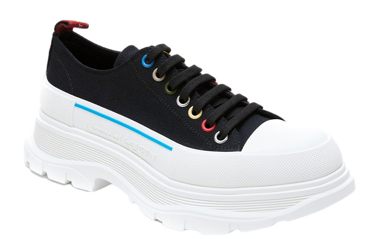 Alexander McQueen Treadslick Sneakers 'Black Multicolor' 604257W4MVG1522