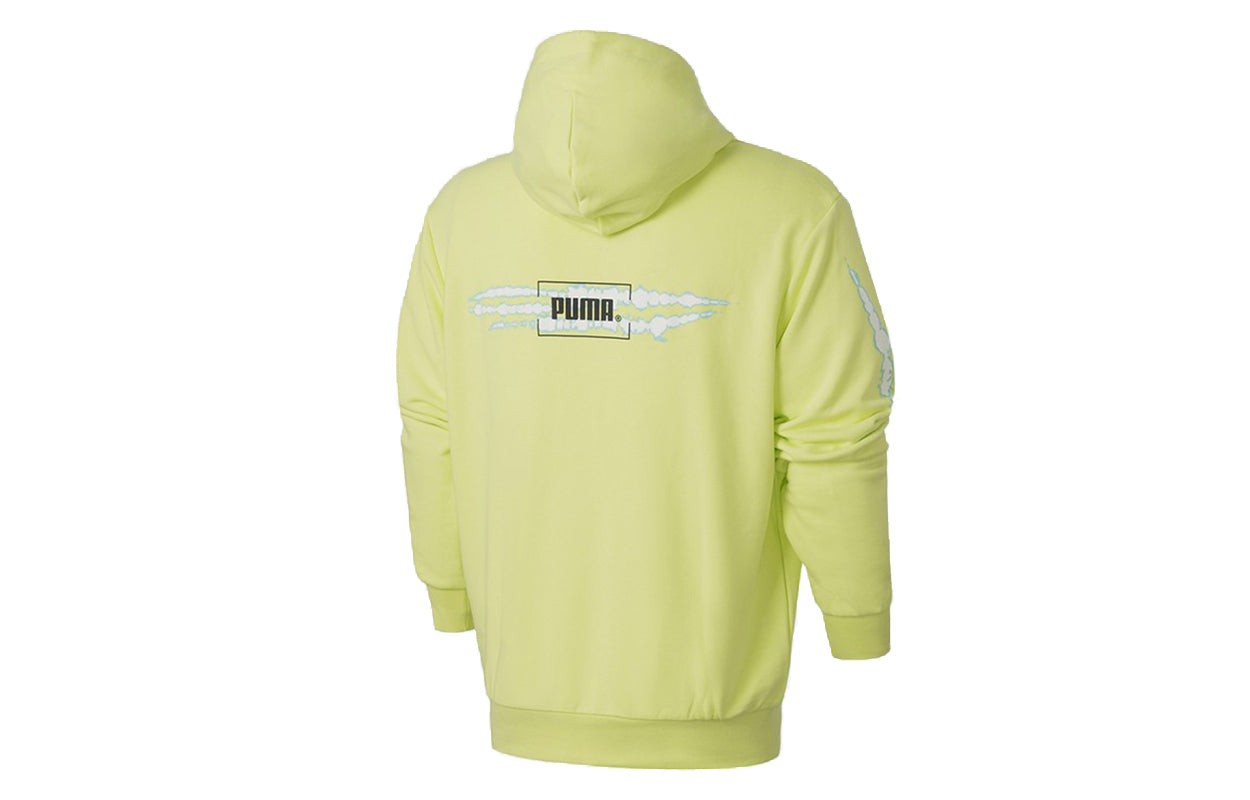 PUMA Tie Dye Hoodie 'Green White' 598504-31