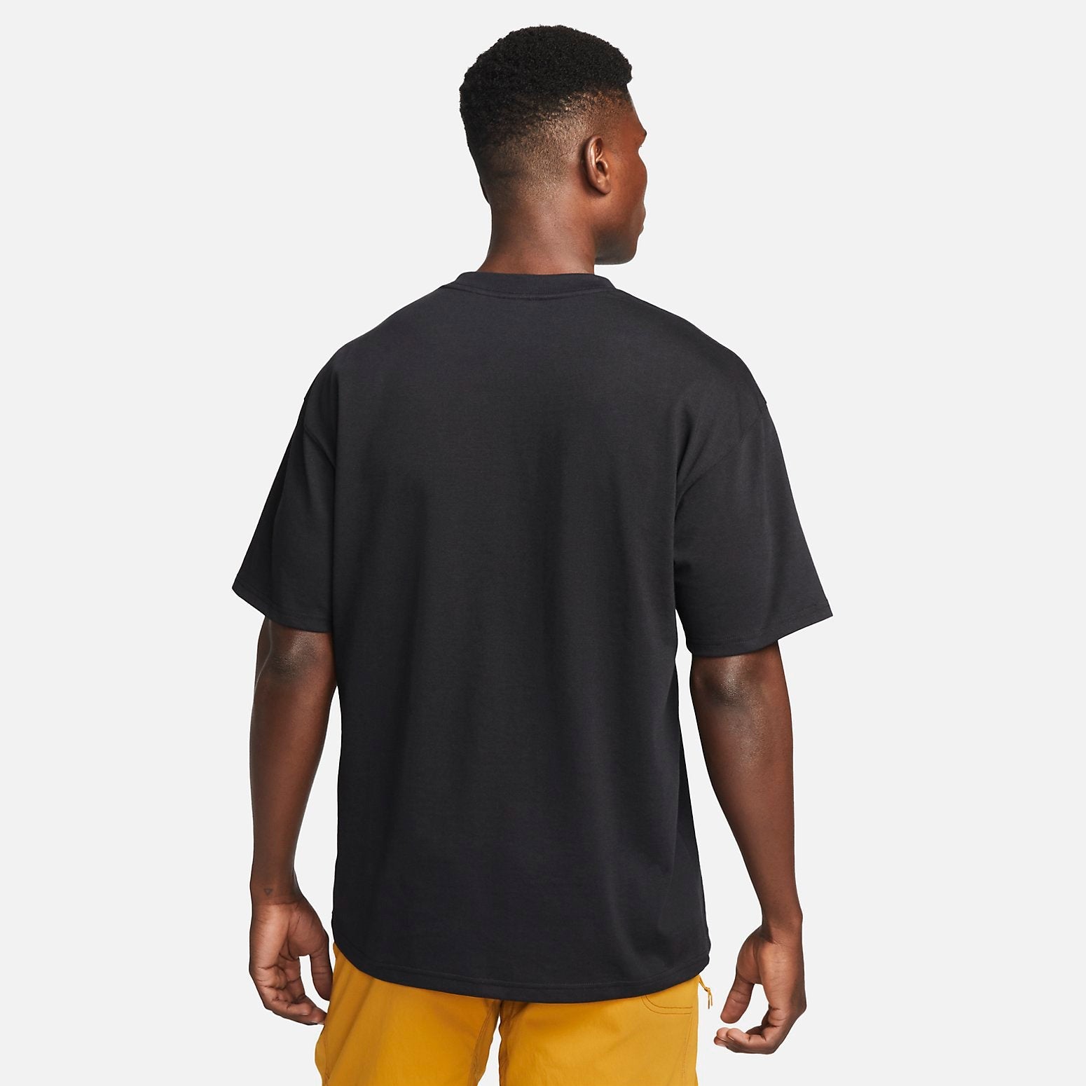 Nike ACG High Box Logo Tee 'Black Orange' DR7755-010