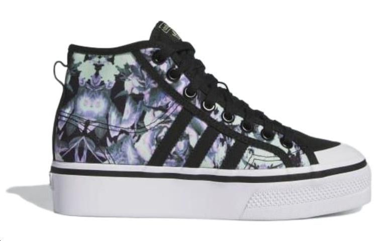 (WMNS) adidas Nizza Platform Mid 'Lilac Floral' ID7260