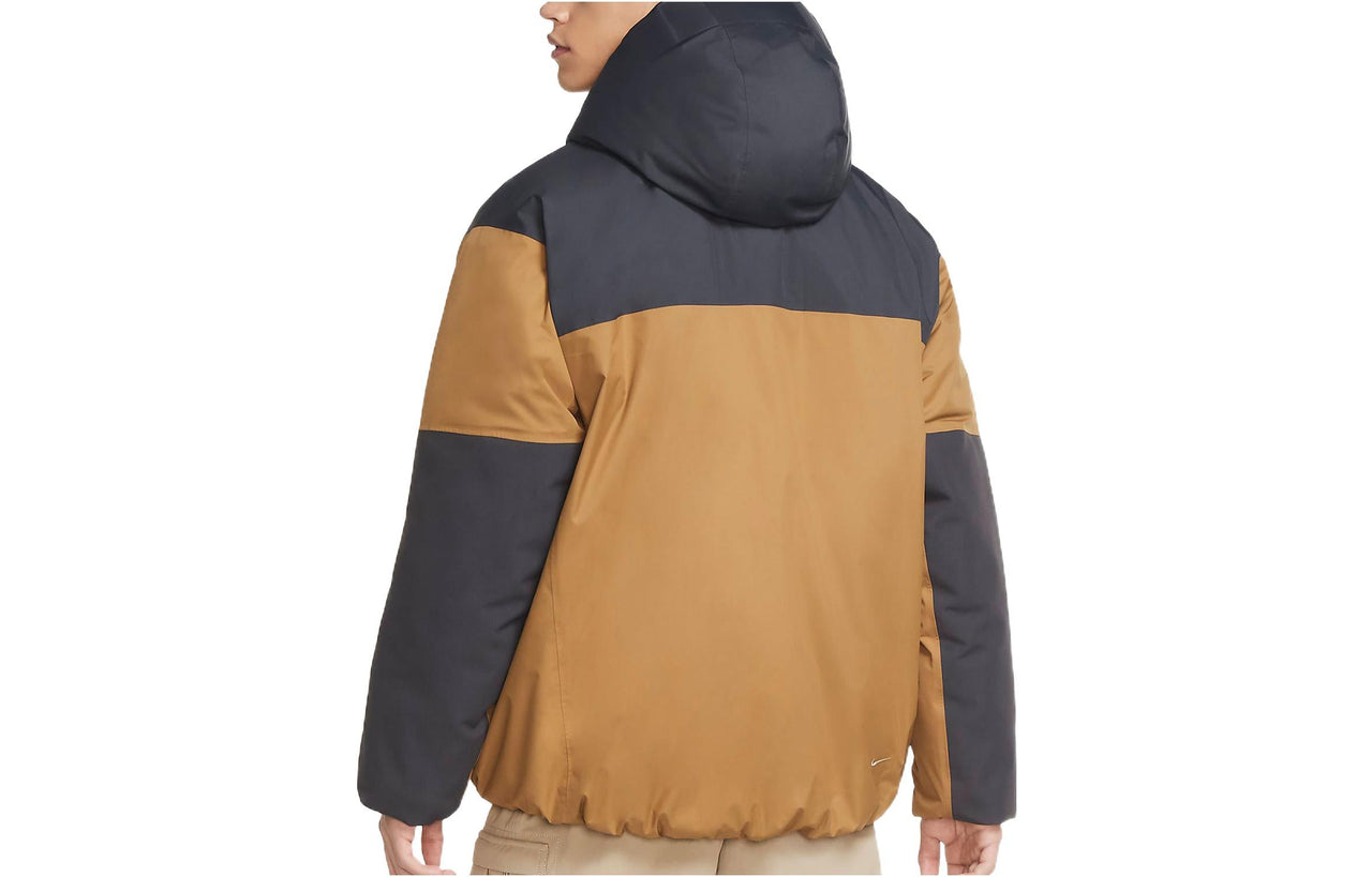 Men's Nike ACG 4th Horseman Colorblock Alphabet Casual Jacket Brown CV0639-060