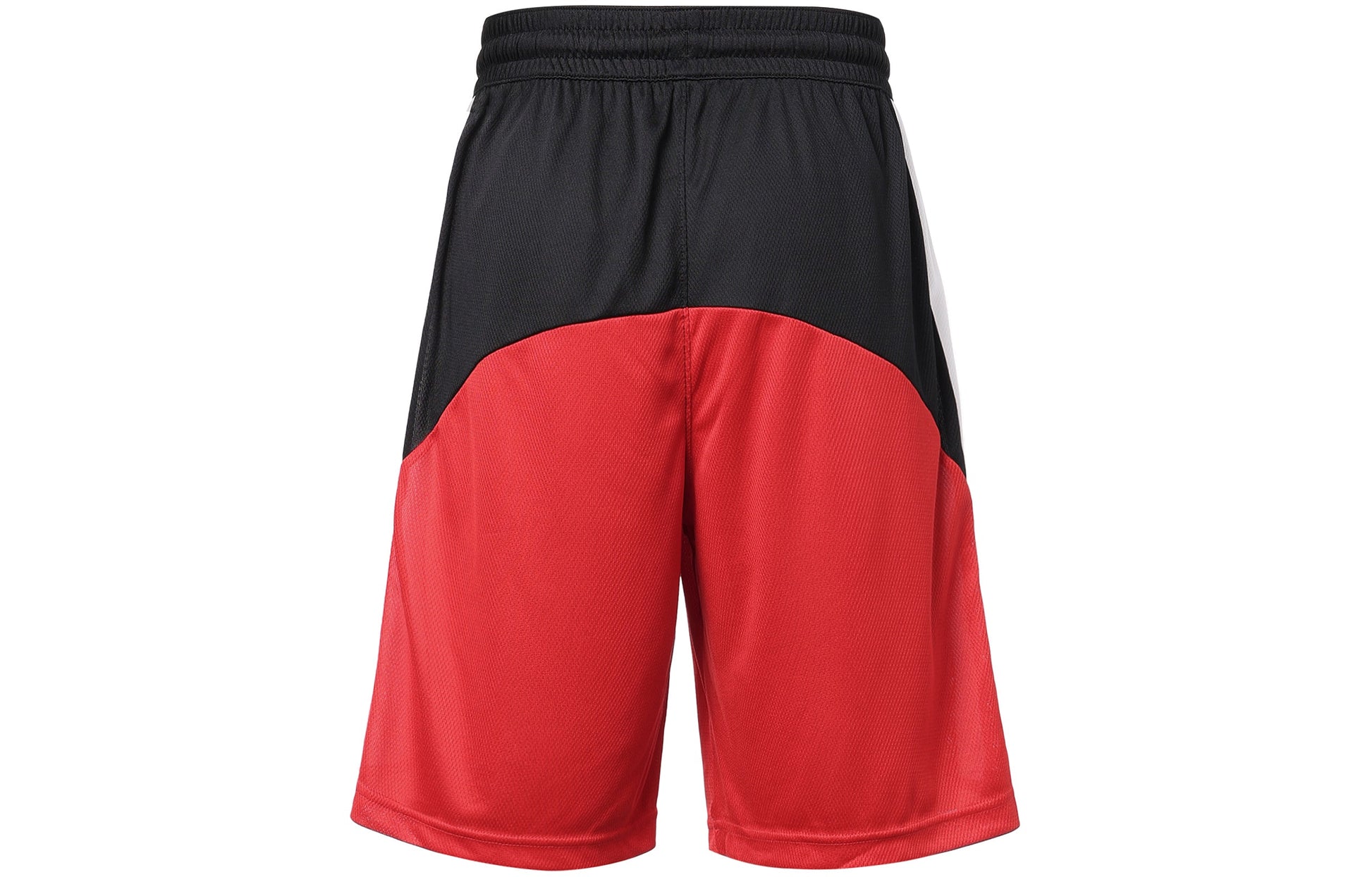 Men's Nike Colorblock Logo Straight Shorts Black Red DQ5827-011