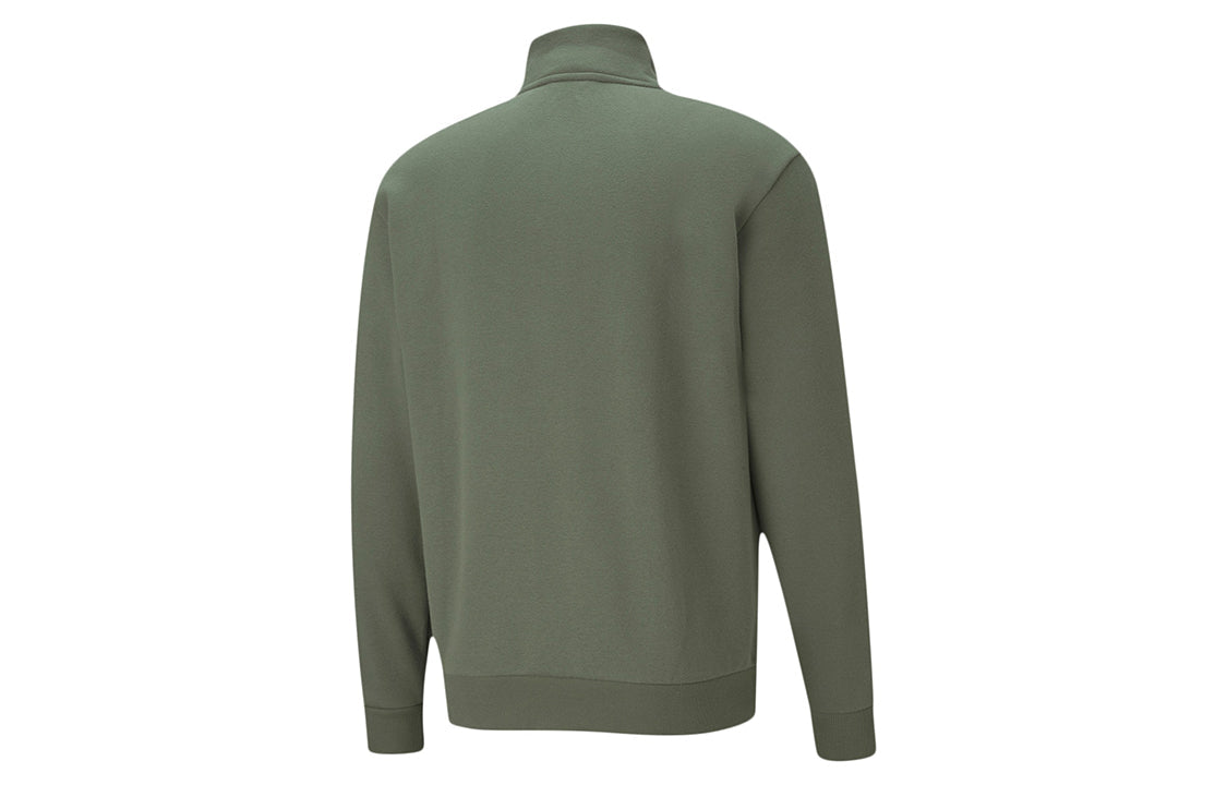 PUMA Metallic Nights Full Zip Jacket 'Green White' 587138-64