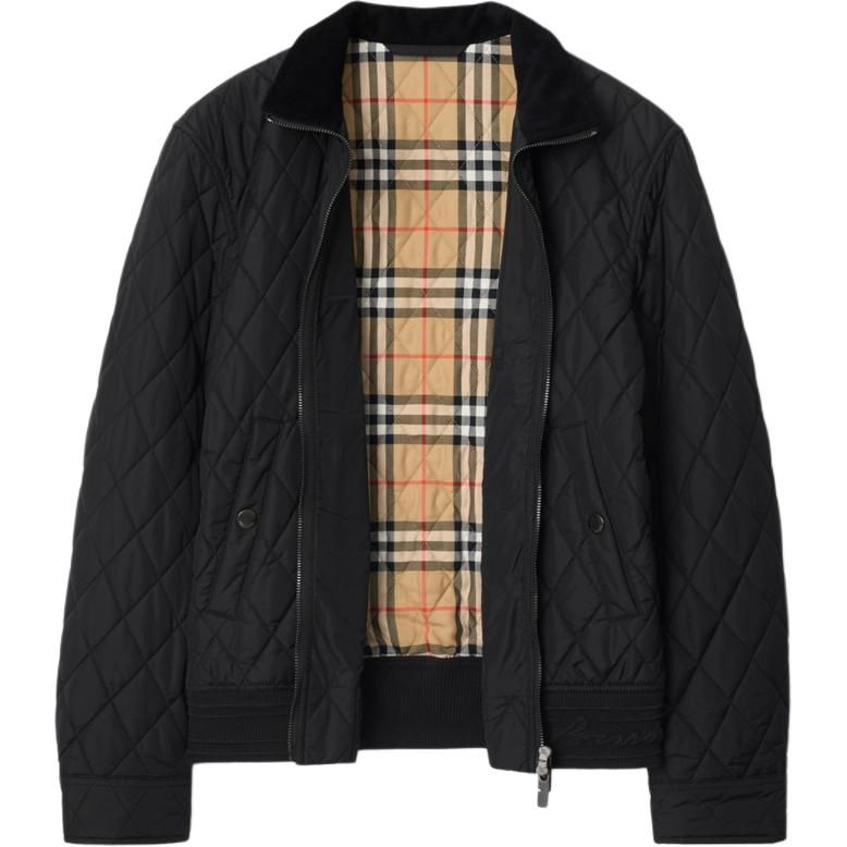 Burberry 25 Quilted Nylon Jacket 'Black' 81101871
