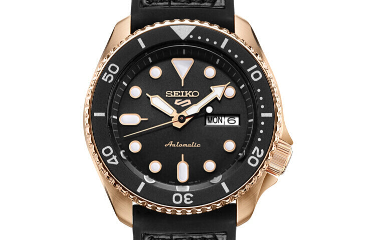 Men's SEIKO No. 5 Mechanical Classic Watch Black SRPD76K1