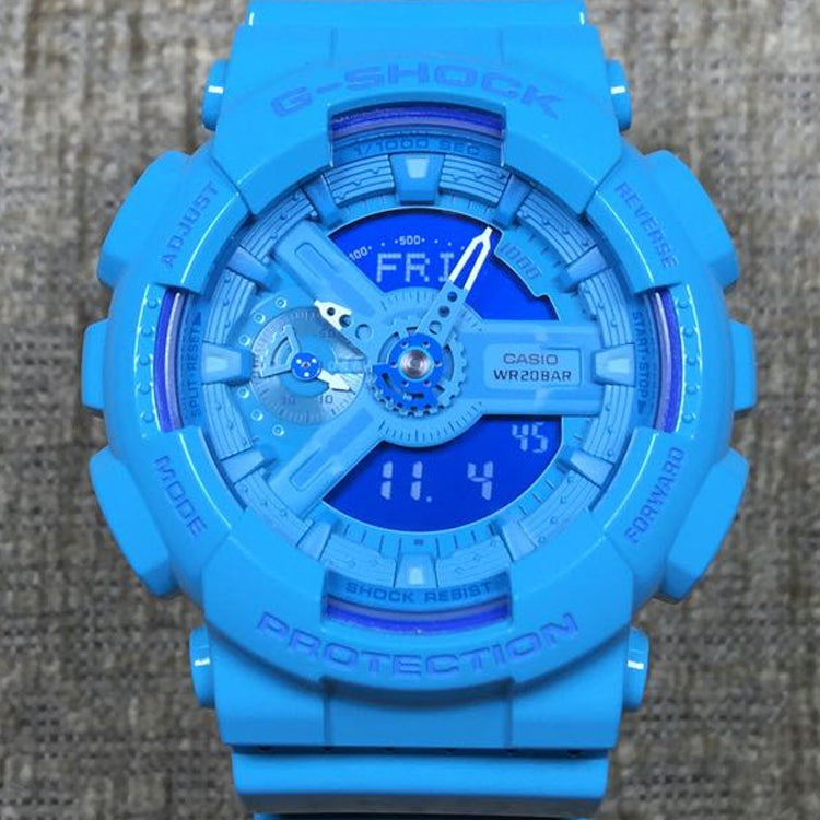 CASIO G-Shock Analog-Digital 'Light Blue' GMA-S110CC-2