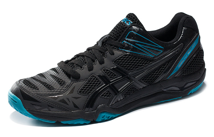 ASICS Gel-V Swift Cv Lo Low-Top Volleyball Shoes Black/Blue TVR485-9099