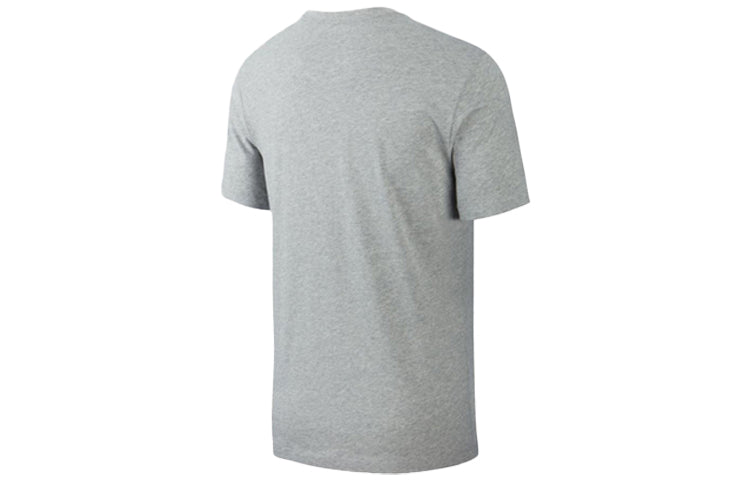 Nike Air Max Shoe Printing Short Sleeve Gray CV0071-063