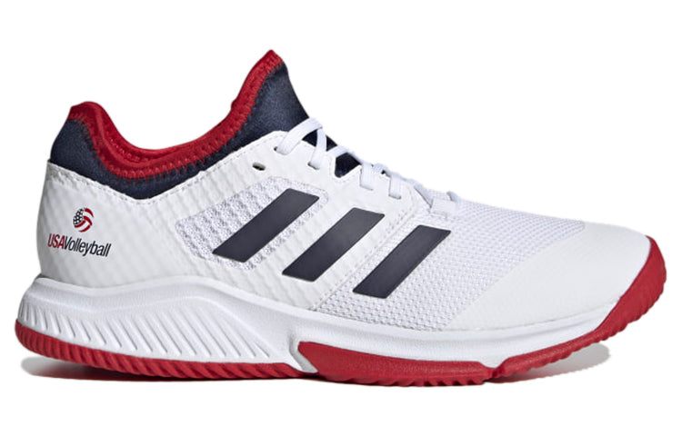 (WMNS) adidas Court Team Bounce Shoes White/Blue EF2639
