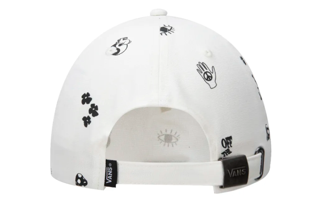 Vans Printed High Standard Hat 'White' VN0A7RX6YO9