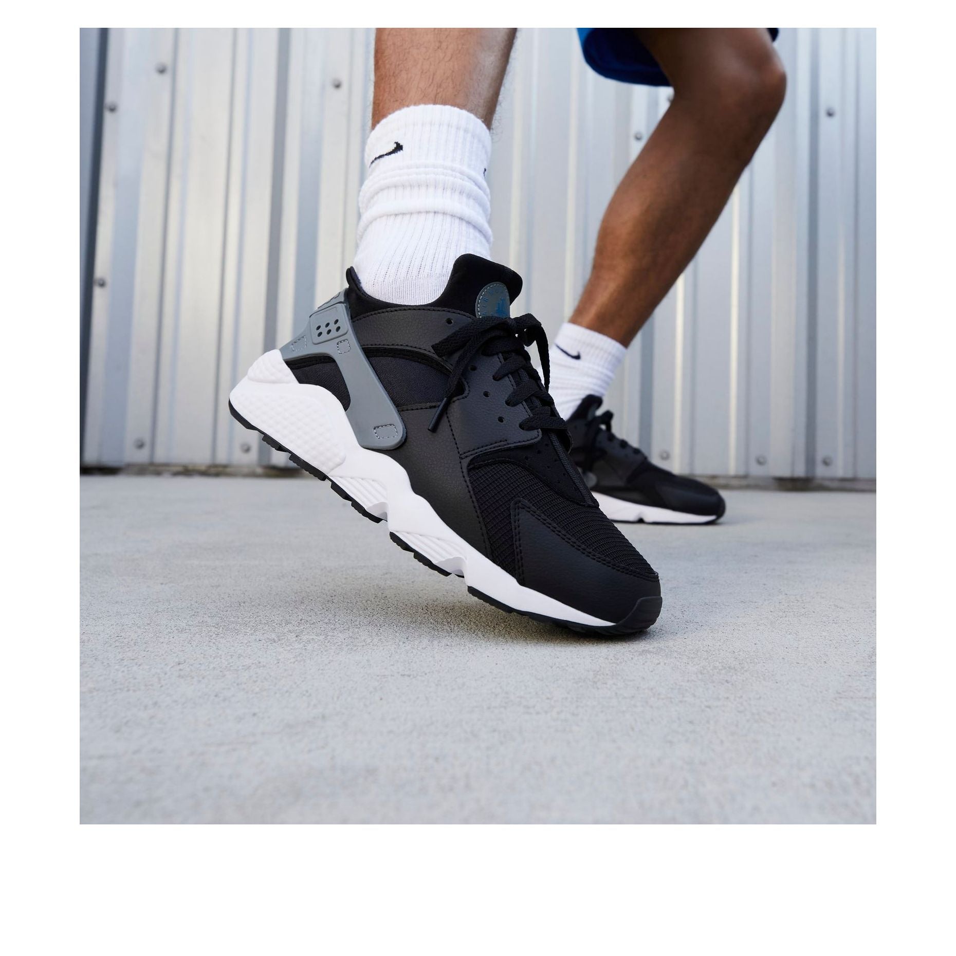 Nike Air Huarache J22 'Black Smoke Grey' DR0154-001