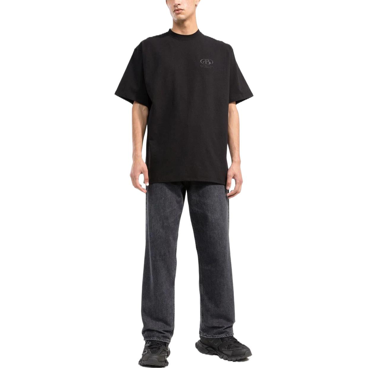 Balenciaga Spa Pyjama T-Shirt 'Black' 6784304A8B80100