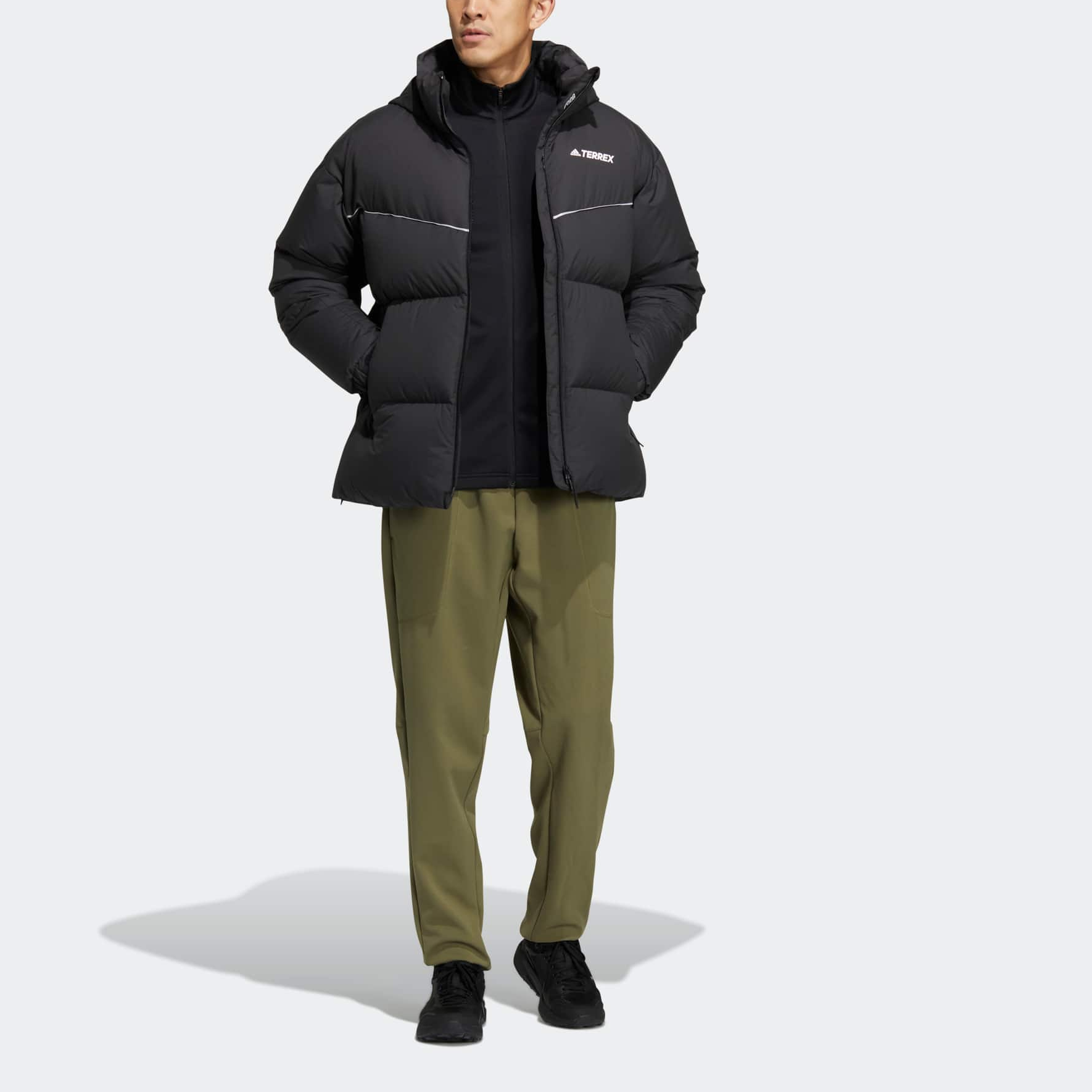 adidas Terrex Puff Gd Jacket Logo HN2009