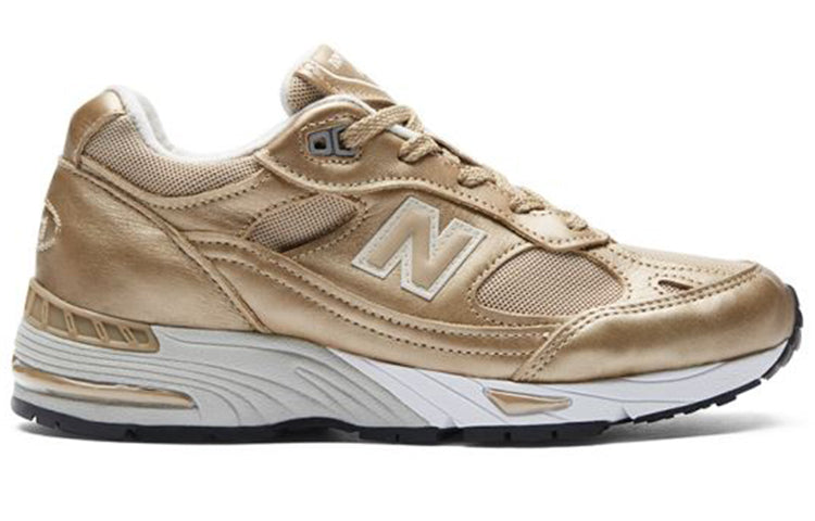 (WMNS) New Balance 991 Shoes Golden W991SBL