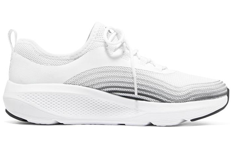 (WMNS) Skechers Go Run Elevate 'White Black' 128329-WBK