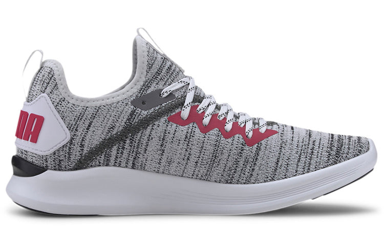 (WMNS) PUMA Ignite Flash Evoknit 'Grey Red' 190511-23