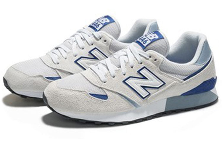 New Balance 446 Series Gray White D Wide U446WBG