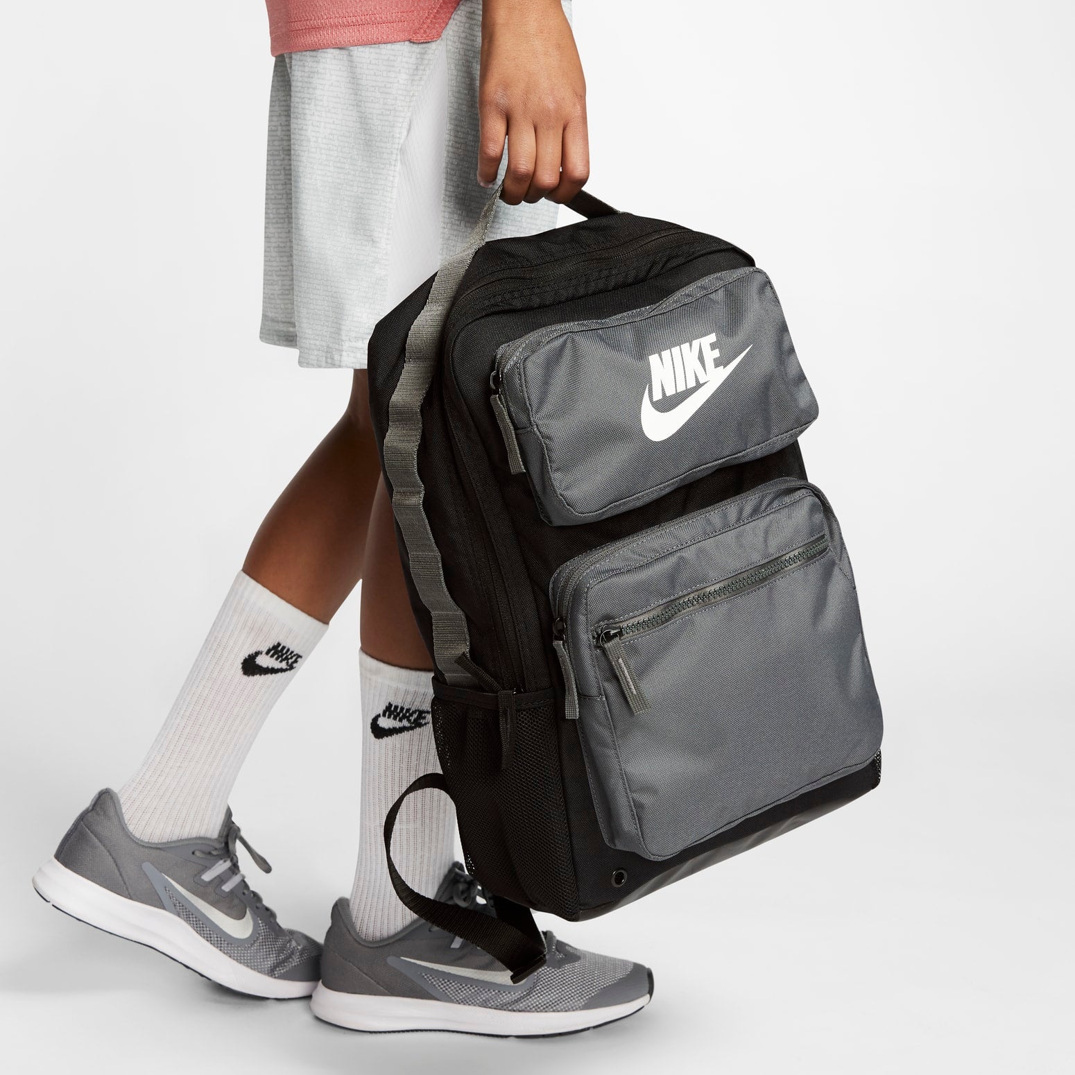 Nike Future Pro Backpack 'Grey Black' BA6170-010