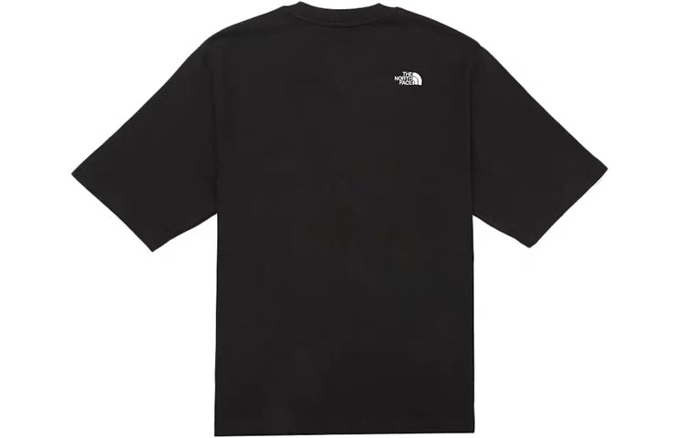 THE NORTH FACE Big Size Print Short Sleeve Black 499V-JK3