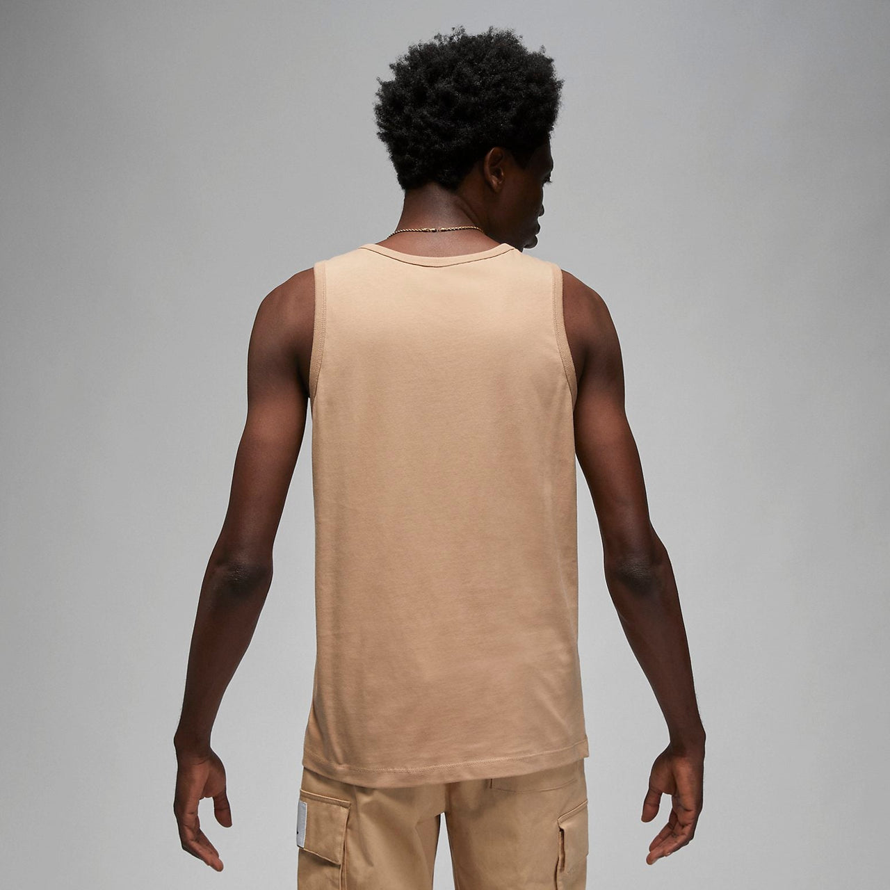 Air Jordan Essentials Graphic Tank Top 'Khaki' FJ2083-200
