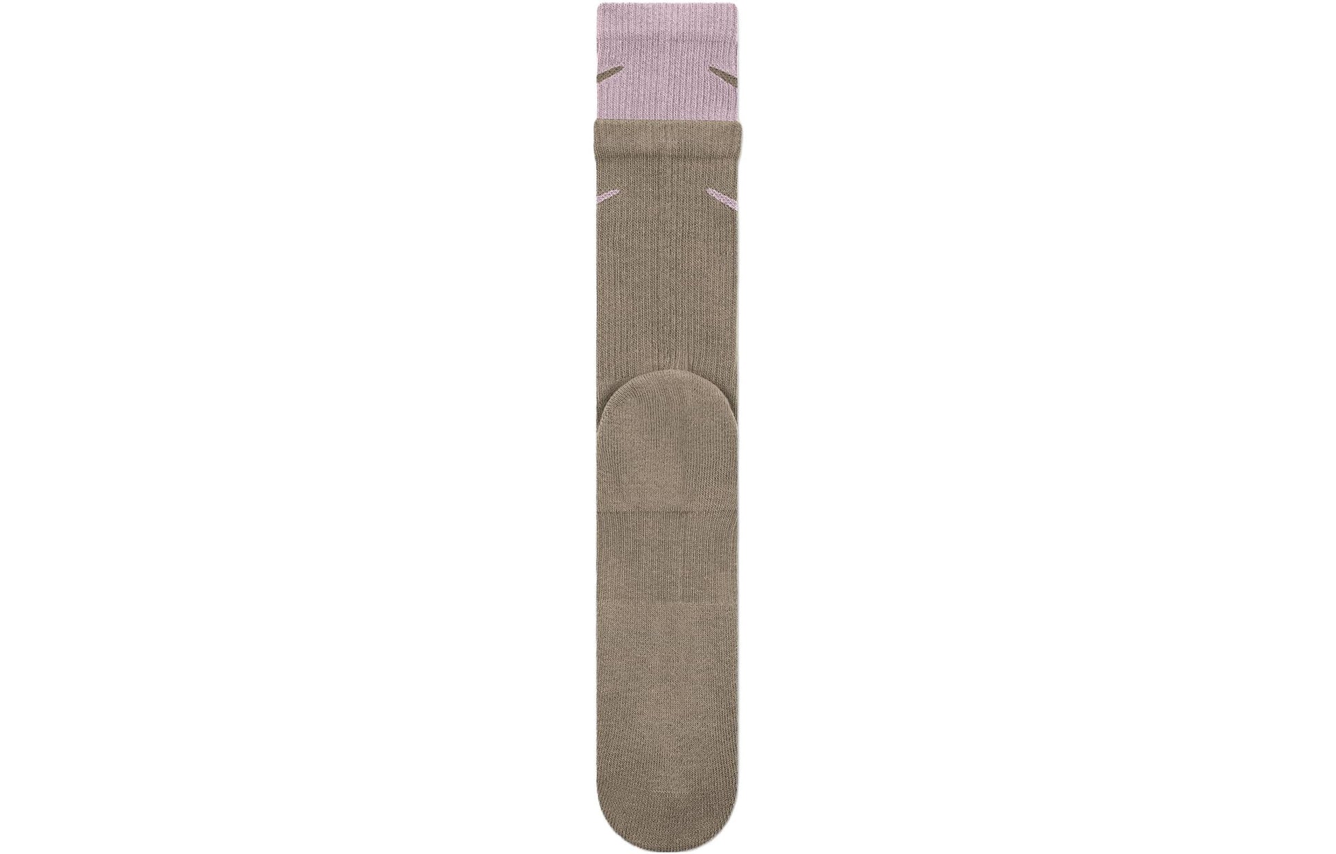Nike Everyday Plus Cushioned Training Crew Socks 'Brown Purple' DD2795-200