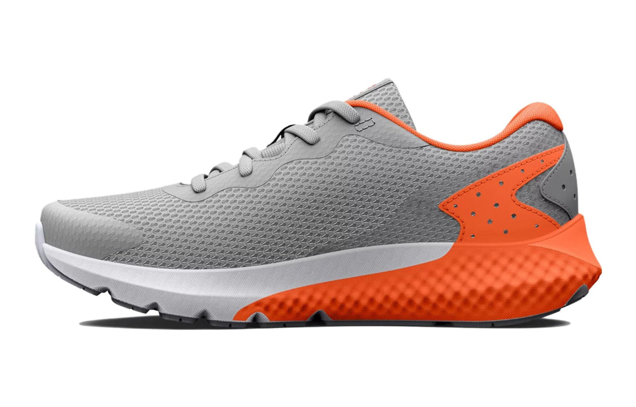 (PS) Under Armour Charged Rogue 3 'Grey Orange Blast' 3024982-103