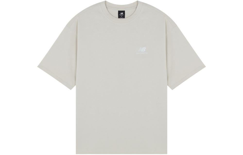 New Balance Graphic Print T-Shirt Asia Sizing 'Grey Blue' AMT22387-CFO