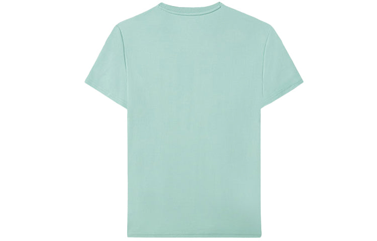 FILA Alphabet Printing Athleisure Casual Sports Round Neck Short Sleeve Green F11M138170F-TQ