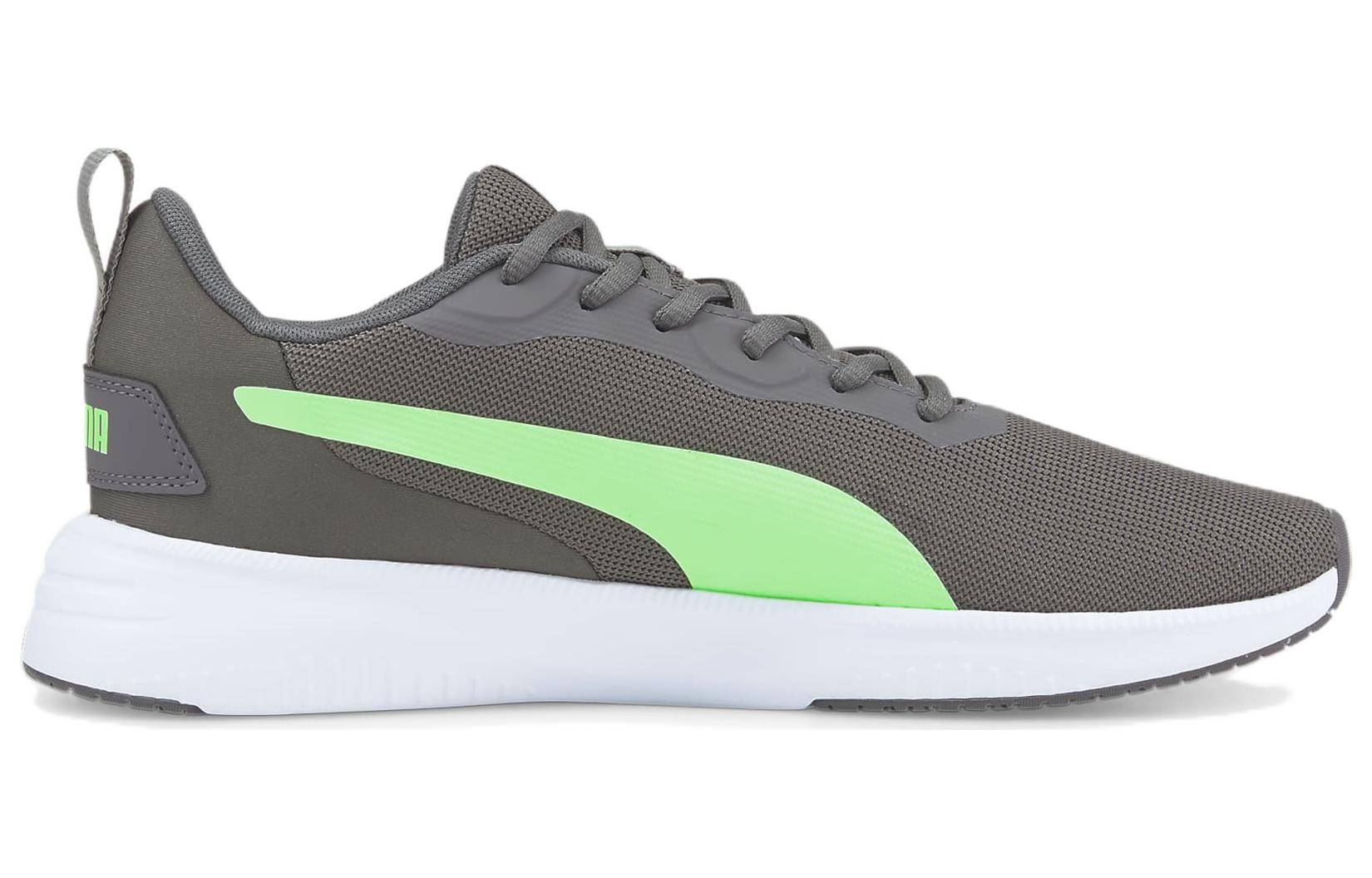 PUMA Flyer Flex Low Tops Gray Green White 195201-19