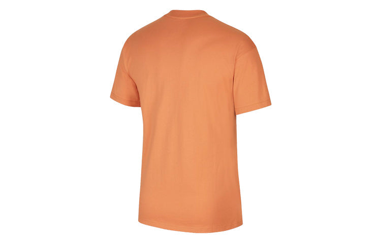 Nike SB Fortune Printing Skateboard Short Sleeve Orange CW1457-863