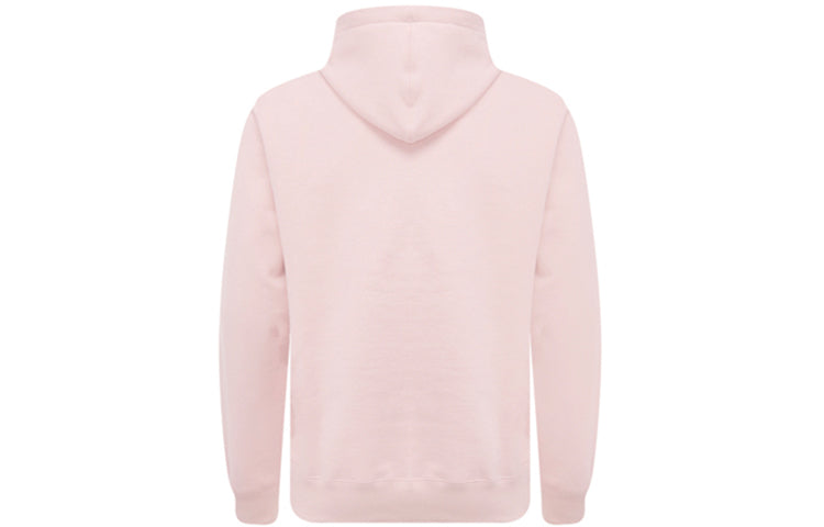 DIOR Homme Cotton Patch Embroidered Casual Versatile Hooded Pullover Sweater For Men Pink 013J605D0531