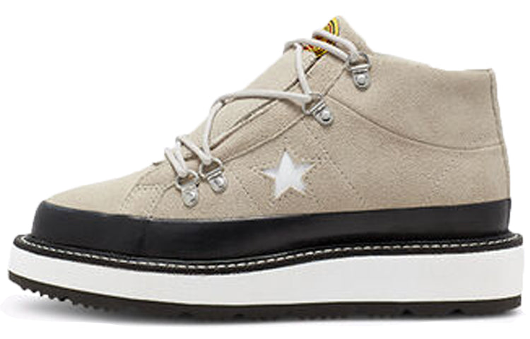 (WMNS) Converse One Star Mid Fleece Lined Boot 'Papyrus' 566164C