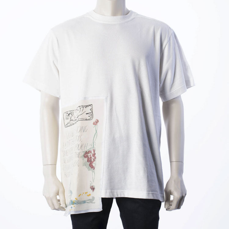 DIOR And Raymond Pettibon Embroidered Unisex White 943J609G0554_C081