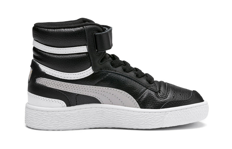 (PS) PUMA Ralph Sampson Mid V Ps Sneakers Black/White 370927-01