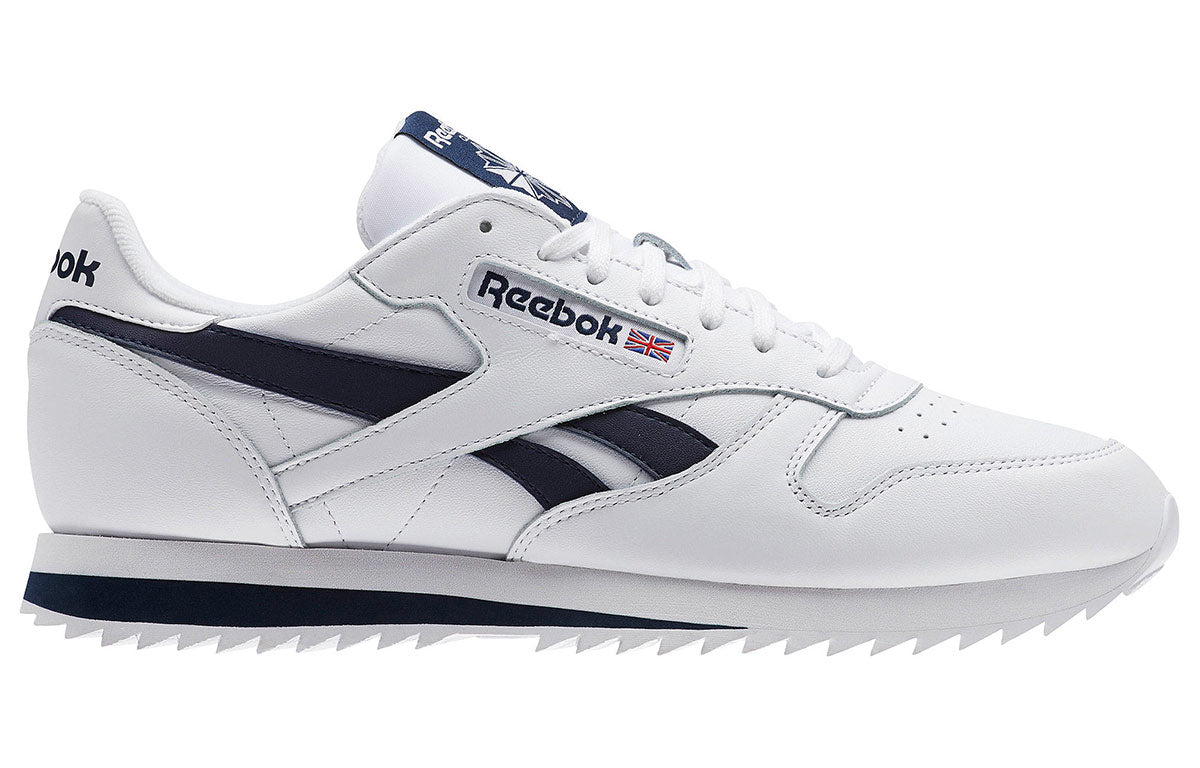 Reebok Classic Leather Ripple Low BP Running Shoes White BS8300