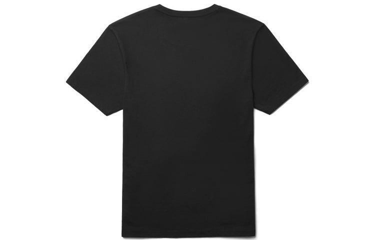Vans logo Word Printing Short Sleeve Black VN0A48B4BLK