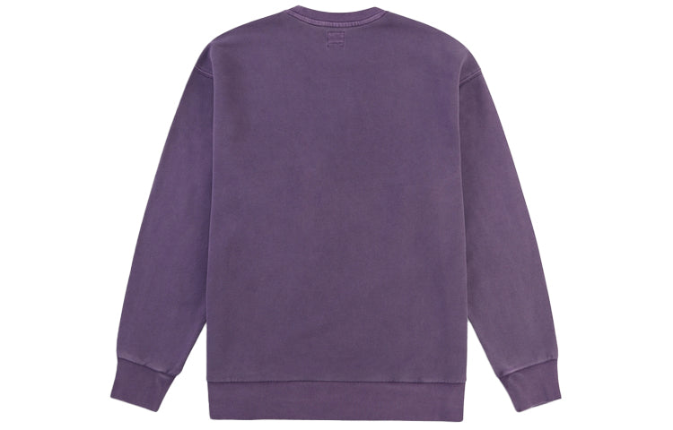 Men's Levis Round Neck Embroidered Long Sleeves Dark Purple 87466-0001