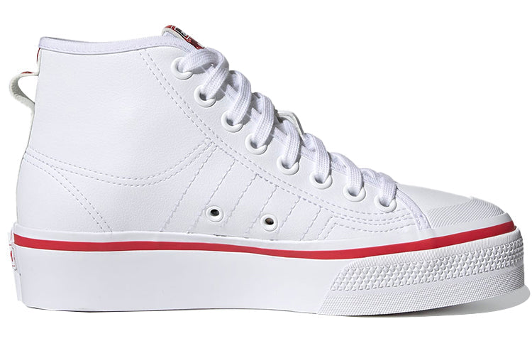 (WMNS) adidas Nizza Platform Mid 'White' GV9743