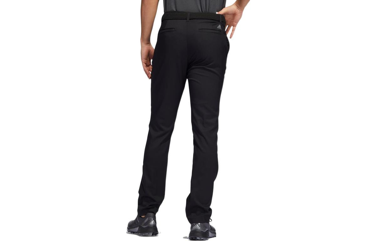 adidas mid waist Golf Athleisure Casual Sports Pants Black HA9139