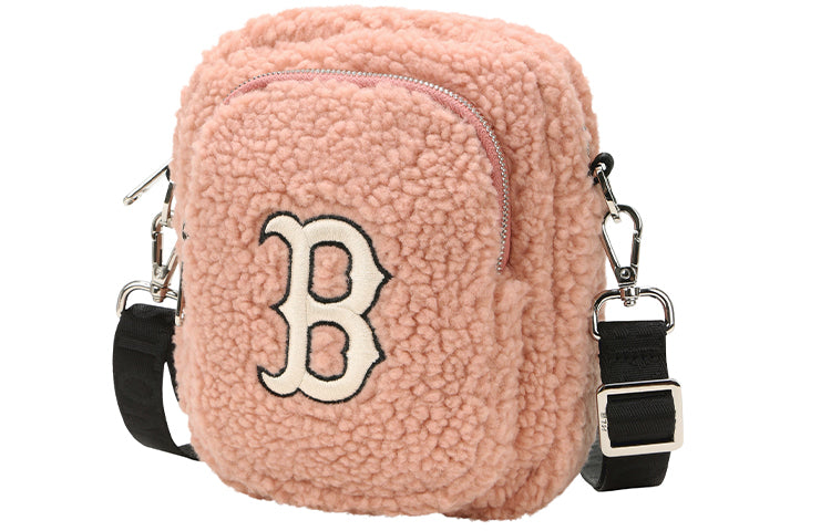MLB Boston Red Sox Messenger Bag Mini Pink 32BGDF011-43P